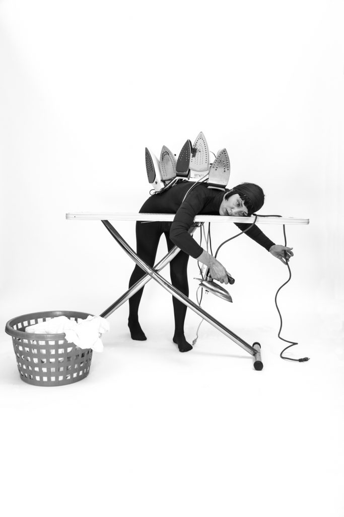 6. Hand Held Creased Electric Irony by Kit Kite